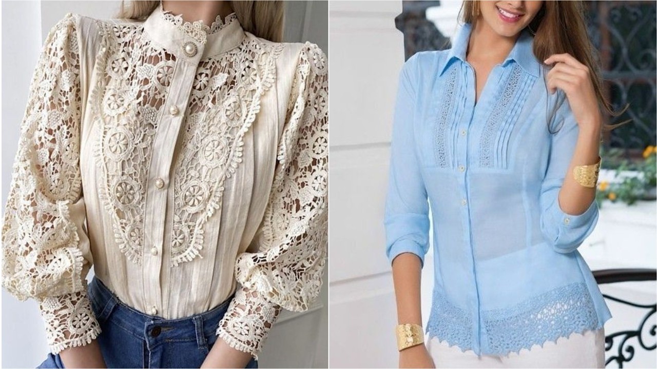 Moda 2026 BLUSAS BONITAS 100”Ideas De blusas bonitas MODELOS casuales 25/26 #fashion #shirts #style