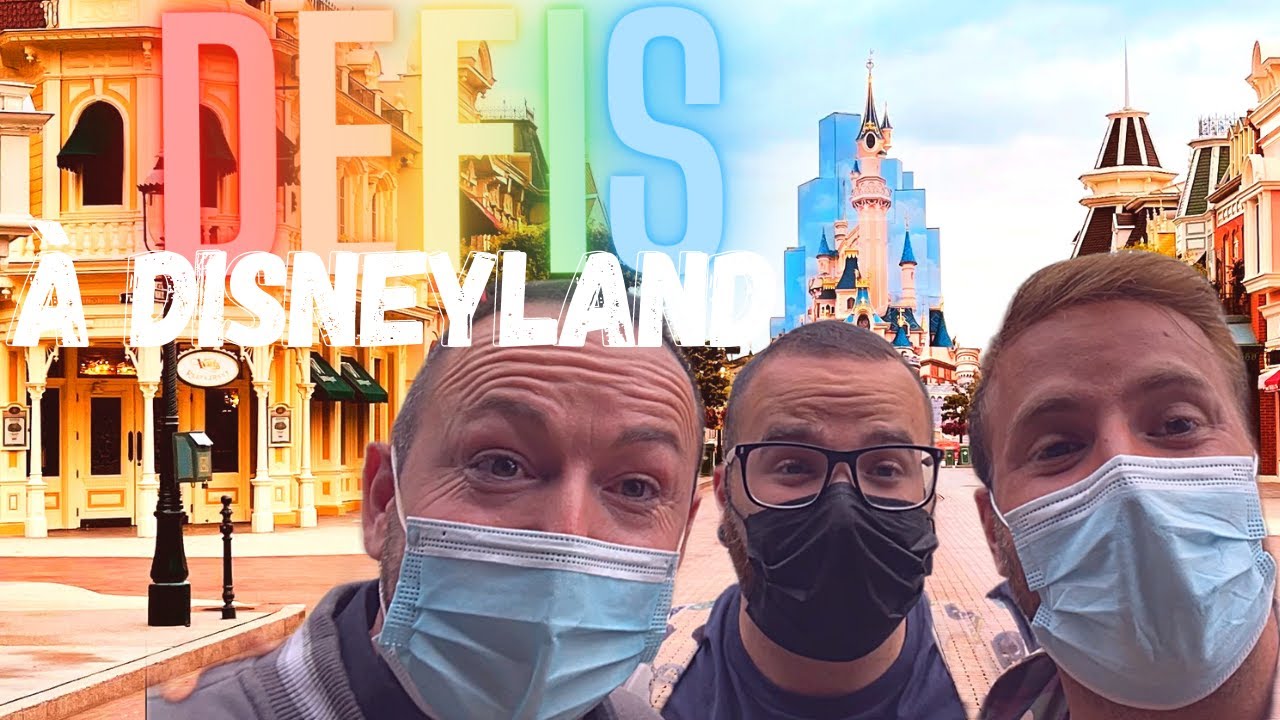 UNE JOURNÉE DEFI A DISNEYLAND PARIS ! AVEC STEPHANE ET MAXIME !