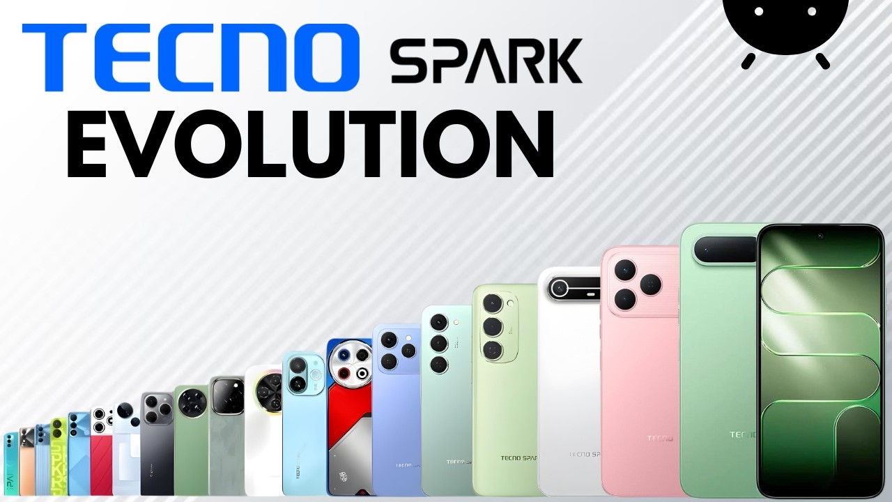Evolution of Tecno spark | History of Tecno Spark 1 To Techno Spark 50 2026