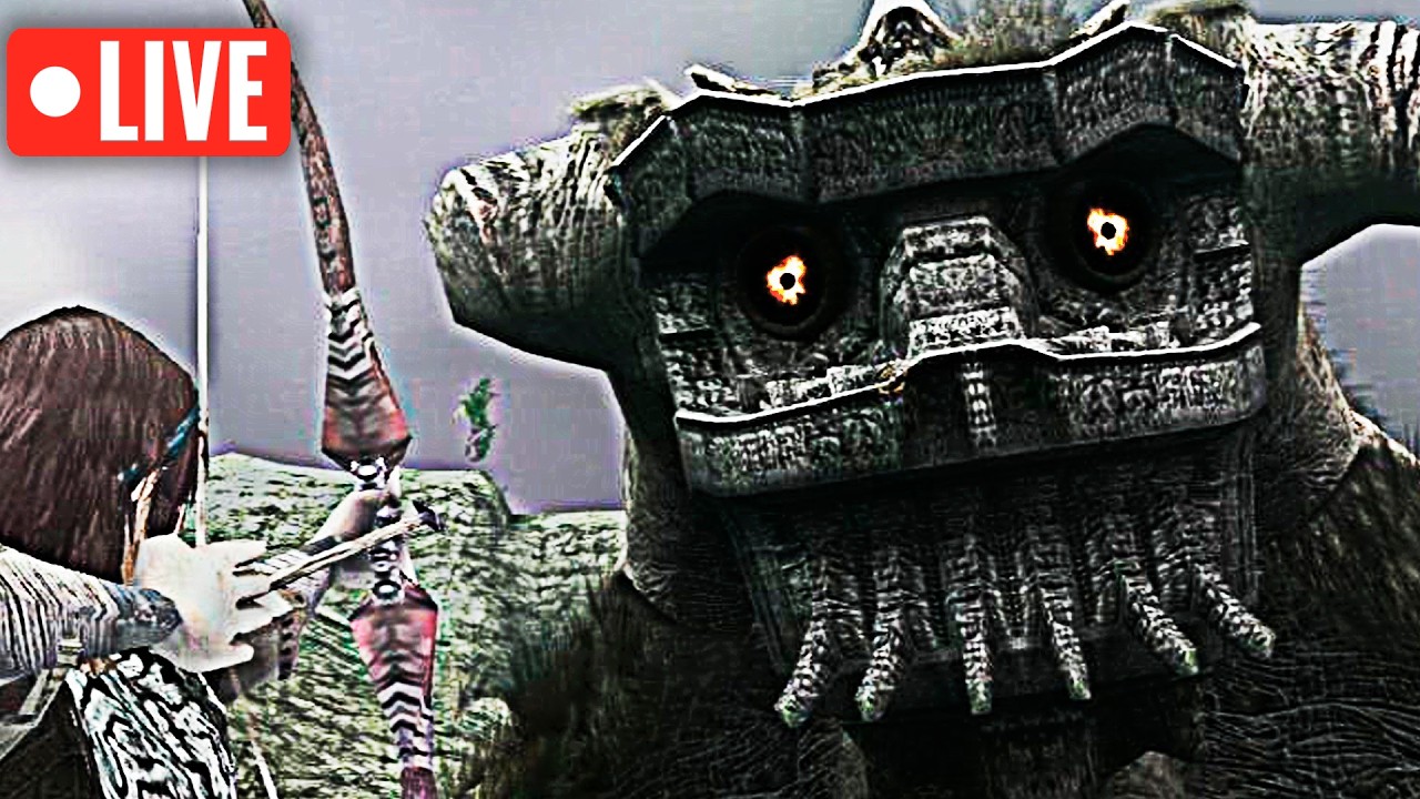 🔴 LIVE ÉPICA! SHADOW OF THE COLOSSUS (PS2) – VAMOS ZERAR ESSE JOGÃO