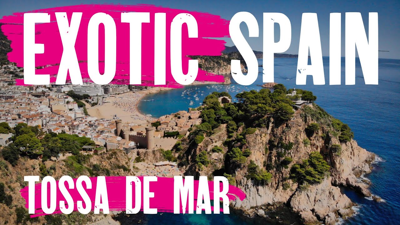 Tossa De Mar Drone View | Hidden Treasure Costa Brava | Catalonia Spain