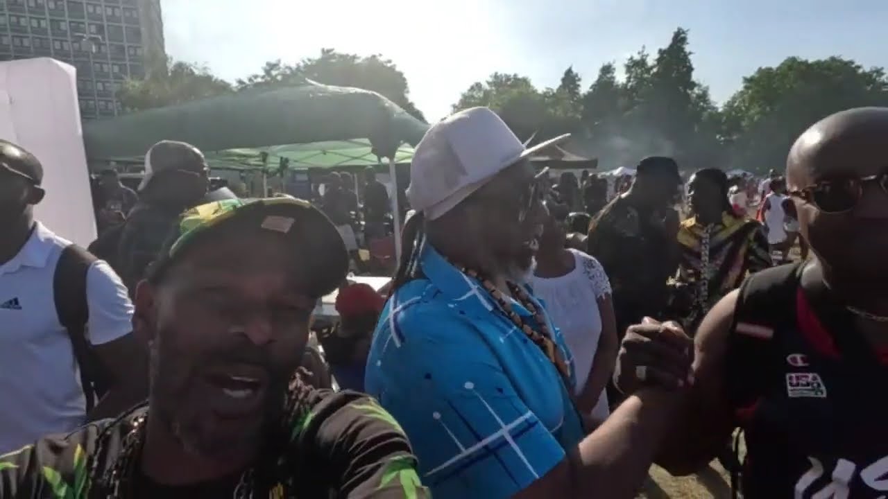 Mikey Day Celebration in Larkhall Park London 2024.