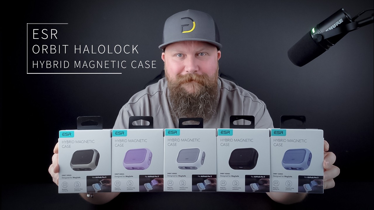 Ładne Mocne i Do Tego z MagSafe - Genialne Etui Do Apple AirPods - ESR Orbit Halolock