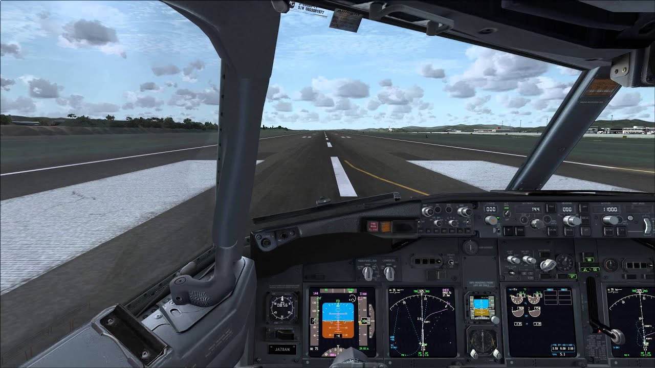 FS2Crew PMDG NGX Reboot RJFU takeoff