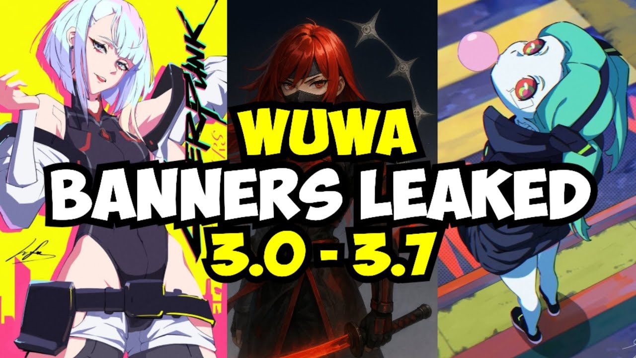 WUWA VERSION 3.0 TO 3.7 CHARACTERS LEAKED!!! | WUTHERING WAVES