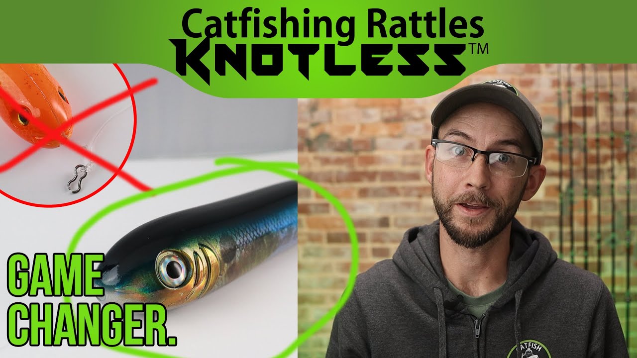 Game-Changing Catfishing Product: Knotless™ Inline Rattling Line Float by Catfish Sumo