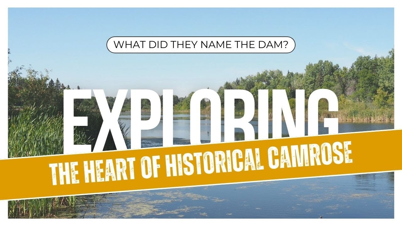 The heart of historical Camrose Alberta | Mirror Lake Park
