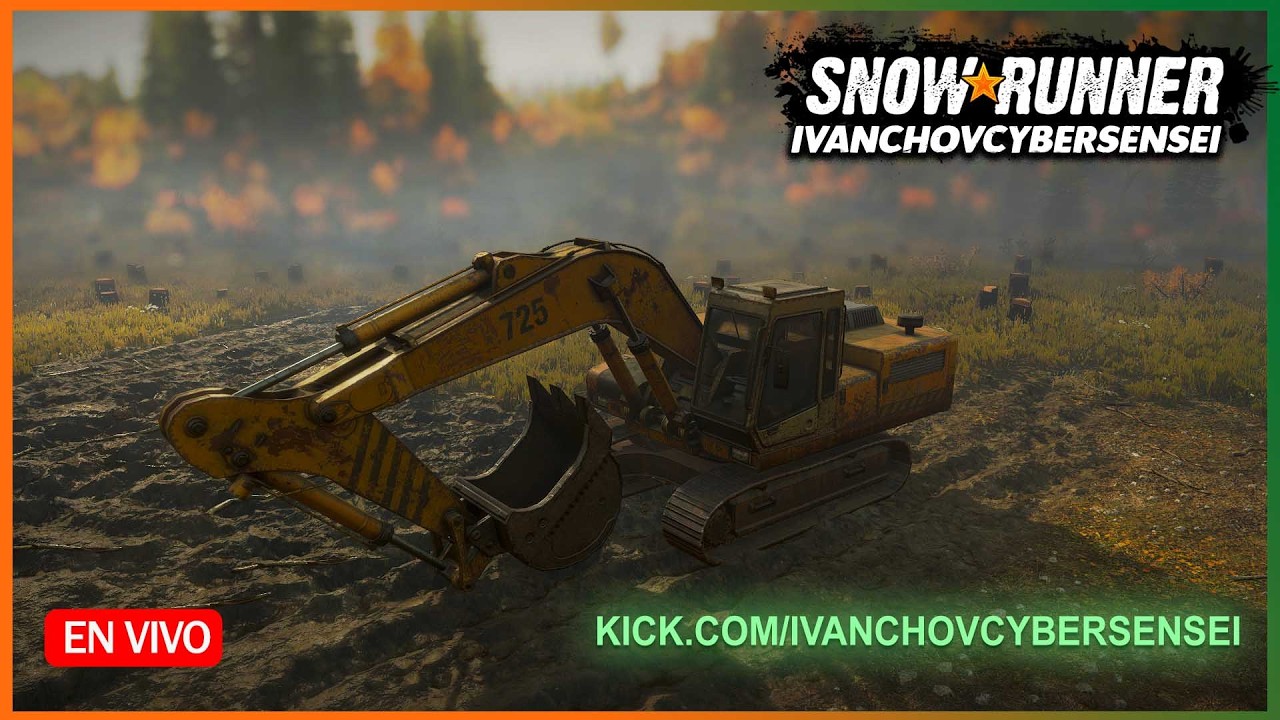 SnowRunner - TODO LISTO PARA EL CRIMSON, HOY TERMINAMOS CAMINOS - IvanchoVCyberSensei 🌲