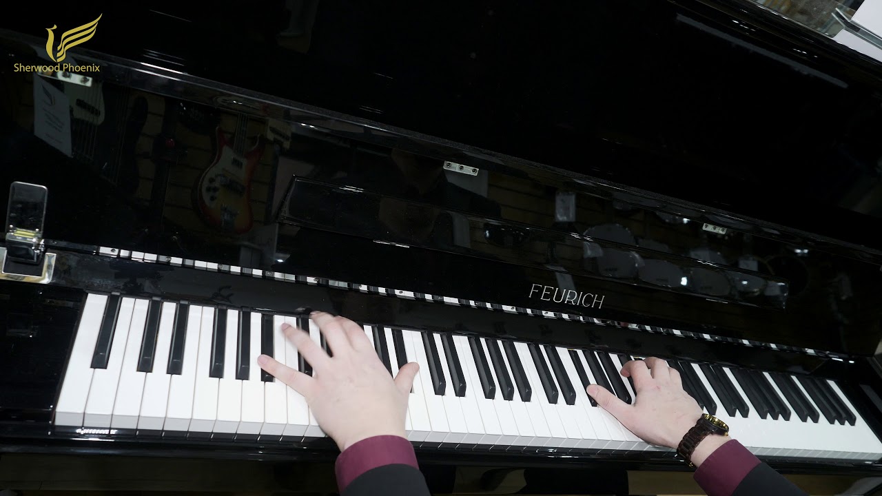 Feurich 122 Serial No. F28512 - Demonstrated by Sherwood Phoenix