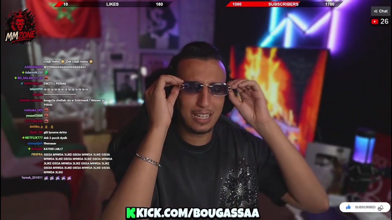 🔴 BOUGASSAA LIVE 1080p60 HD🔴15/07/2025 🔴 #bougassaa #ilyaselmaliki #azar #tiktok #gtarp #fc25
