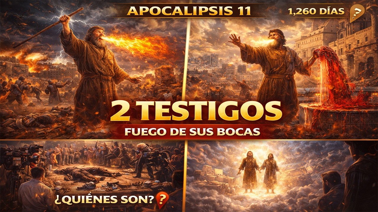 Los 2 TESTIGOS De Apocalipsis 11 | Fuego Sale De Sus Bocas (Quiénes Son)