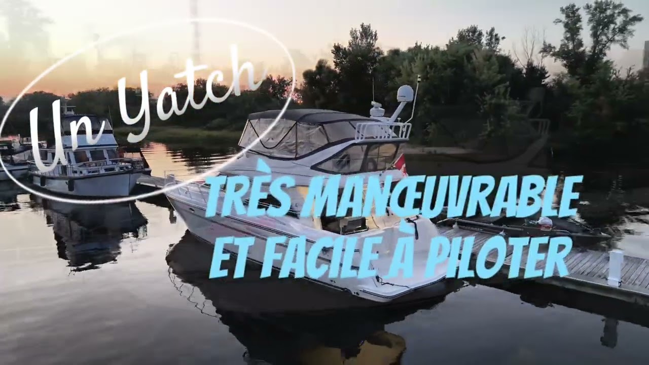 &bull; 1999 Maxum 4600 SCB YATCH offert &agrave; l&rsquo;achat &bull;