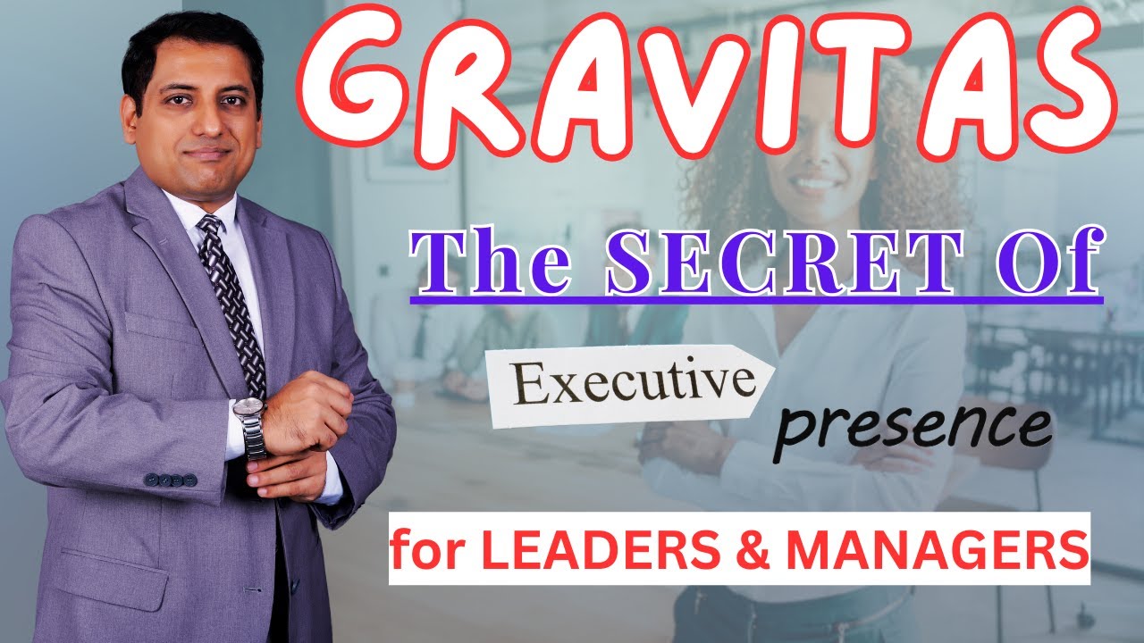 Executive Presence EXPERT Reveals Gravitas Secrets #gravitas #careergrowth #executivepresence