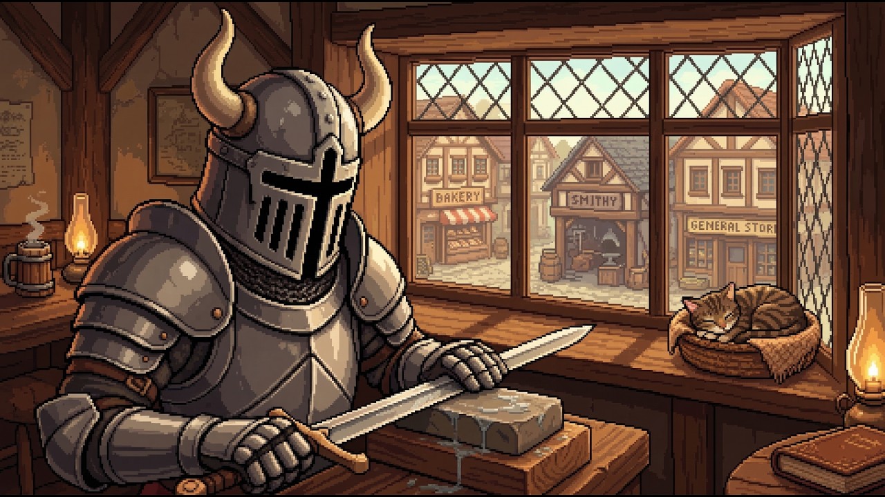 your sword is dull and the battle is tomorrow ⚔️ medieval lofi beats to focus