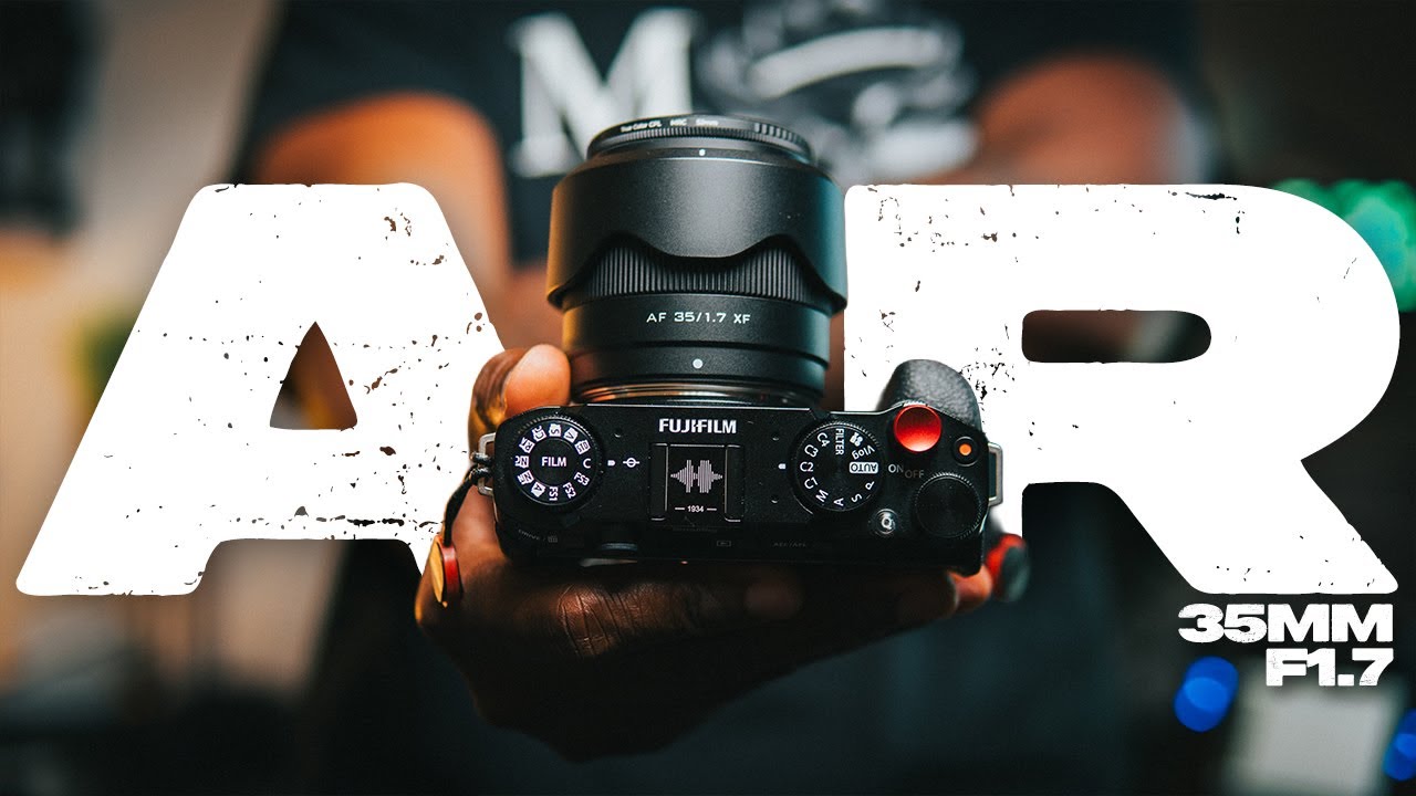 I put a Viltrox 35mm F1.7 lens on my Fujifilm X-M5