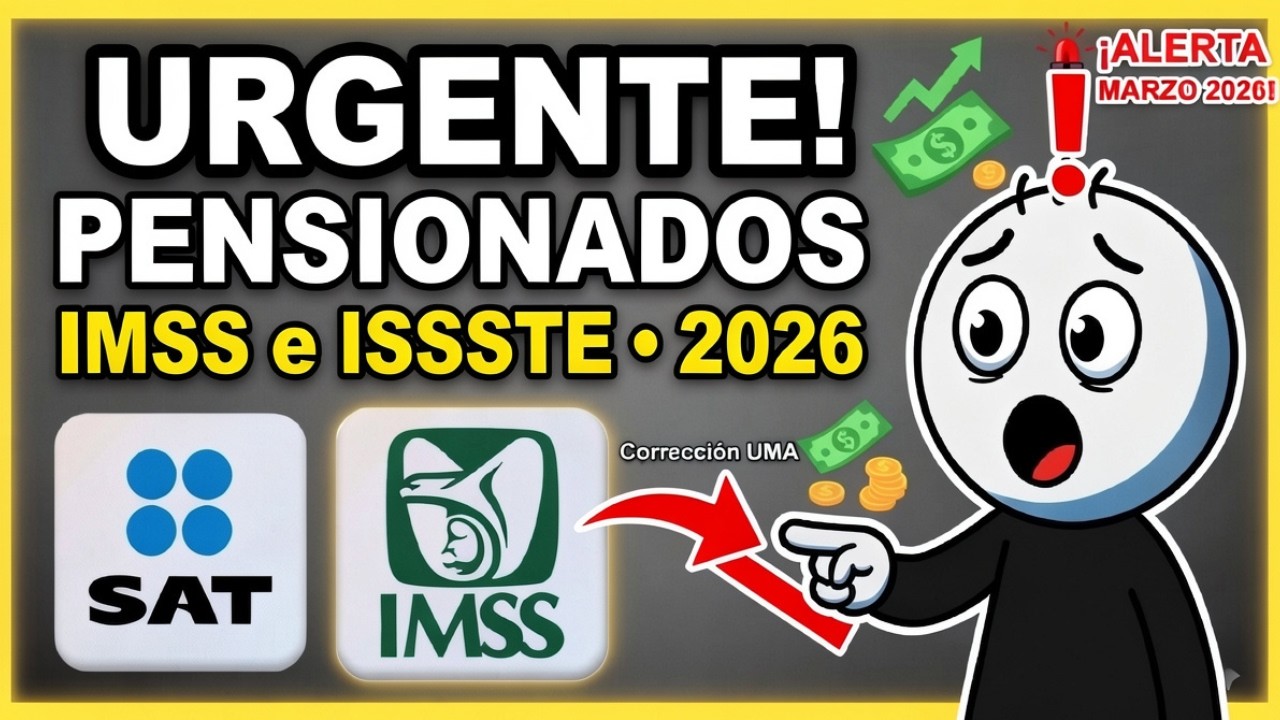 🚨 PENSIONADOS IMSS e ISSSTE: &iexcl;NO HABR&Aacute; PAGO EL 1 DE MAYO! ⚠️ Revelan Fecha Real y Apoyo Extra 2026
