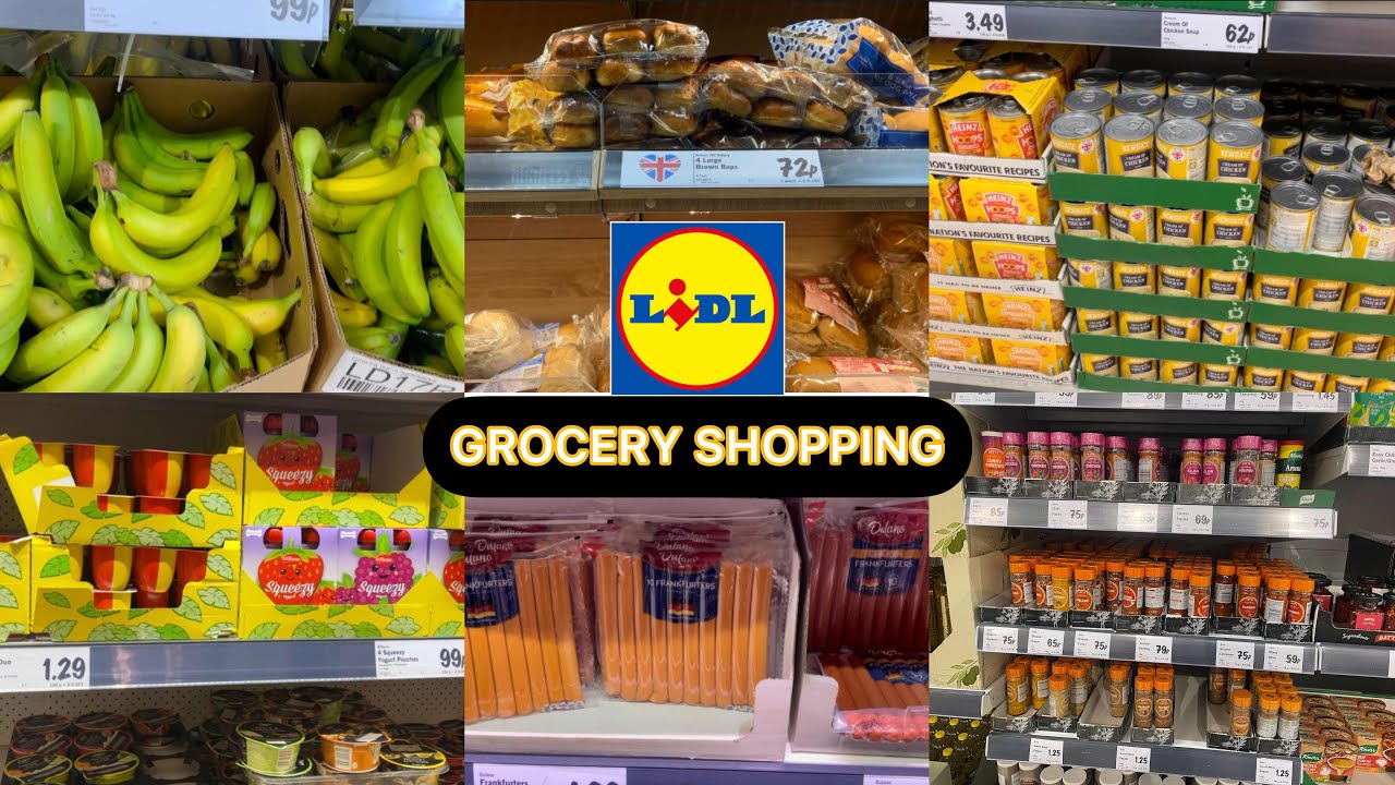CHEAP GROCERY SHOPPING LIDL UK,SHOP WITH ME,LIDL SHOPPING HAUL,NEW IN LIDL LONDON,BUDGET SHOPPING