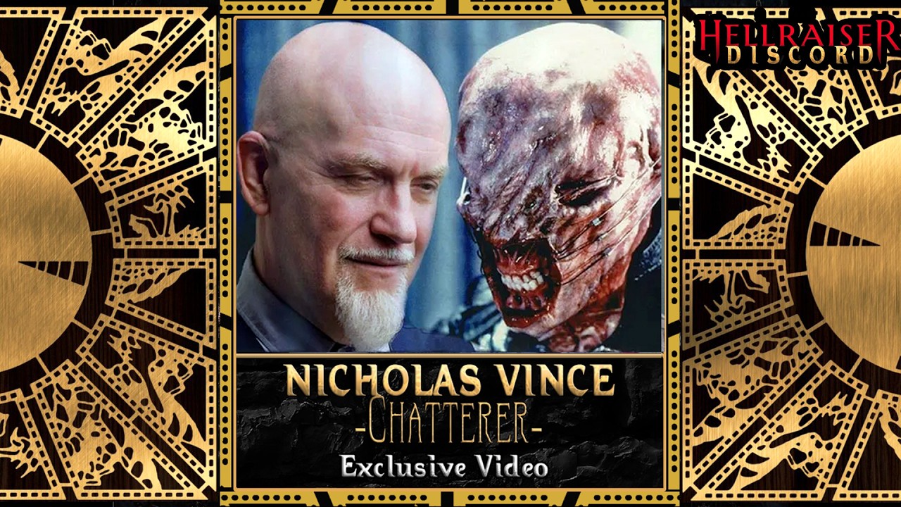 Nicholas Vince | Chatterer - Hellraiser: Revival and Chatterer Origins Talk - #hellraiser #cenobite