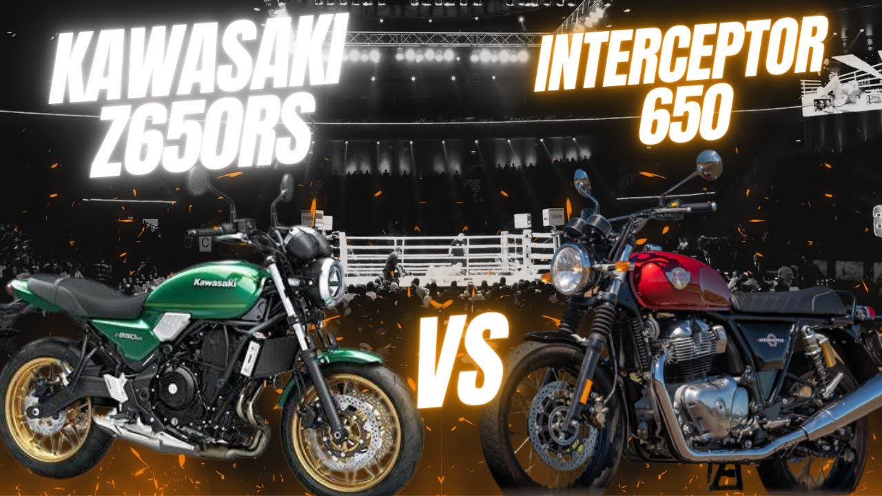 Kawasaki z650rs VS Royal Enfield interceptor 650 quala melhor opção