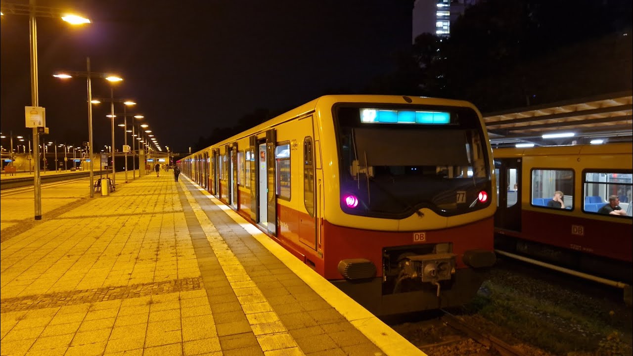 S-Bahn Berlin | Mitfahrt in der S7 von Zoologisch. Garten bis Olympiastadion in der BR 482 Mod 178-1