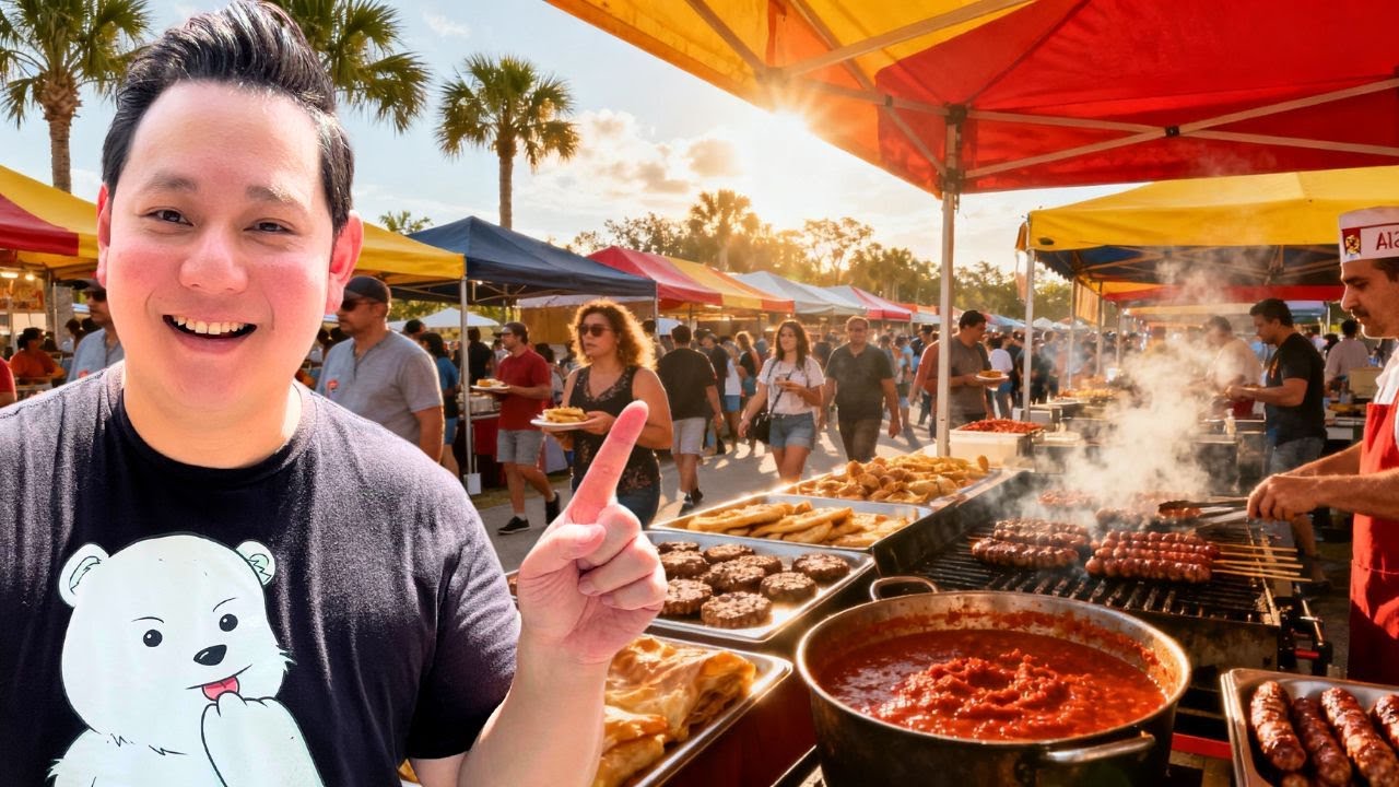 ЛУЧШИЙ ФУРШЕТ В ОРЛАНДО, О КОТОРОМ ВЫ НИКОГДА НЕ СЛЫШАЛИ… SERBFEST! 😋🔥