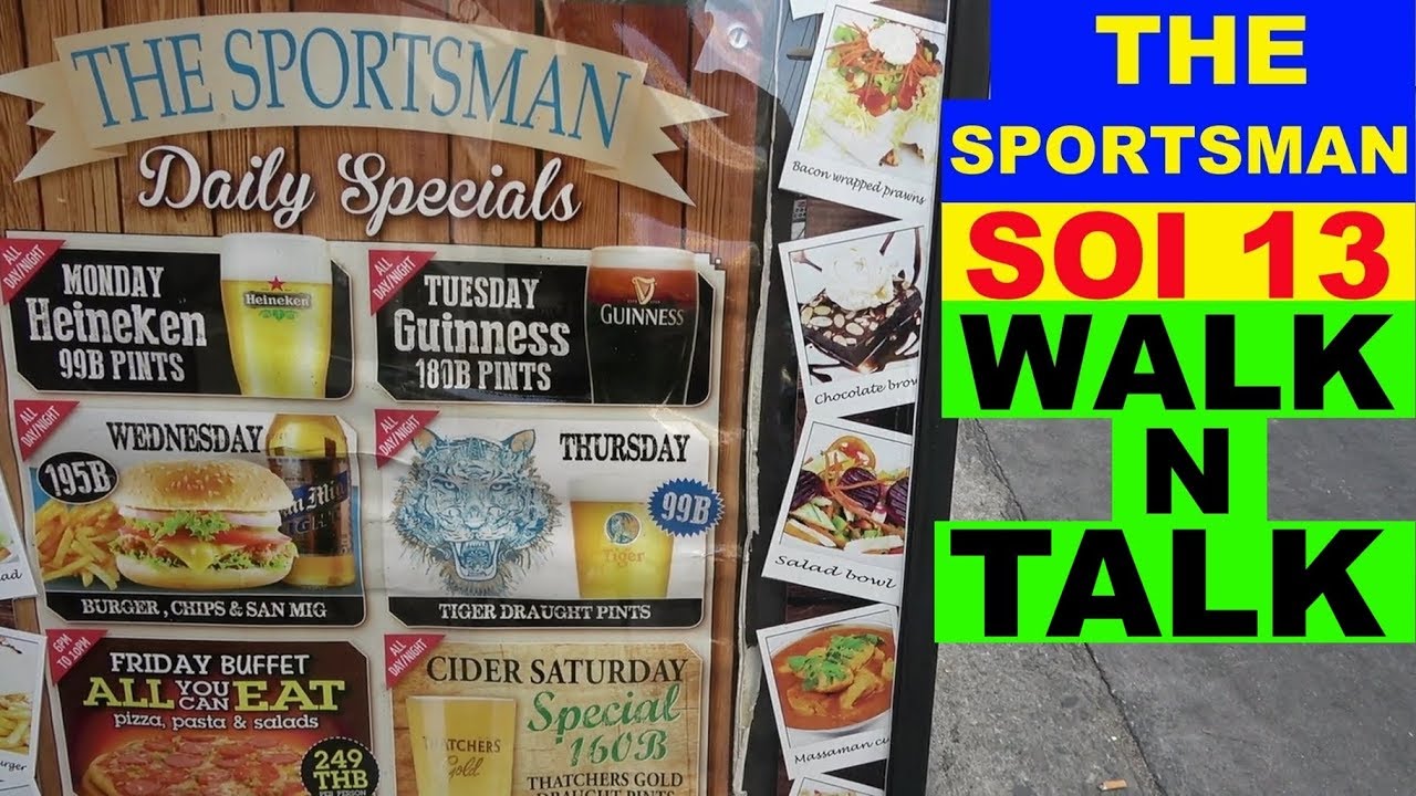 THE SPORTSMAN BAR SOI 13 WALK N TALK PATTAYA THAILAND