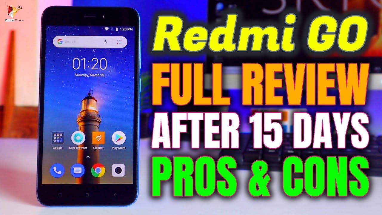 Redmi Go Full Review After 15 Days with Pros & Cons | HINDI | Data Dock