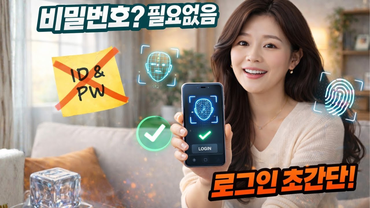 아이디, 비밀번호 외우지 않아도 됩니다! 쉽게 로그인 하는 방법 2가지!