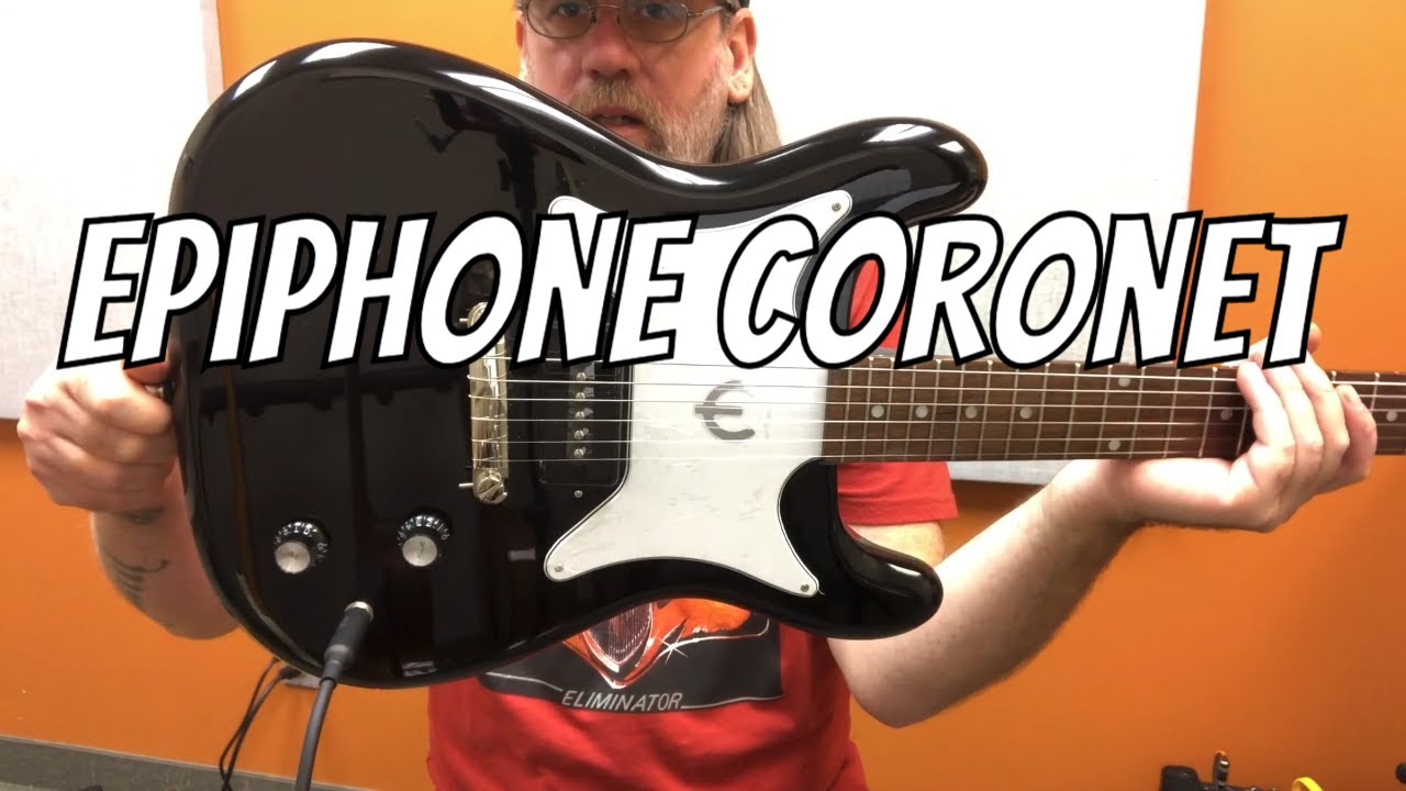 Epiphone Coronet - Ebony Demo