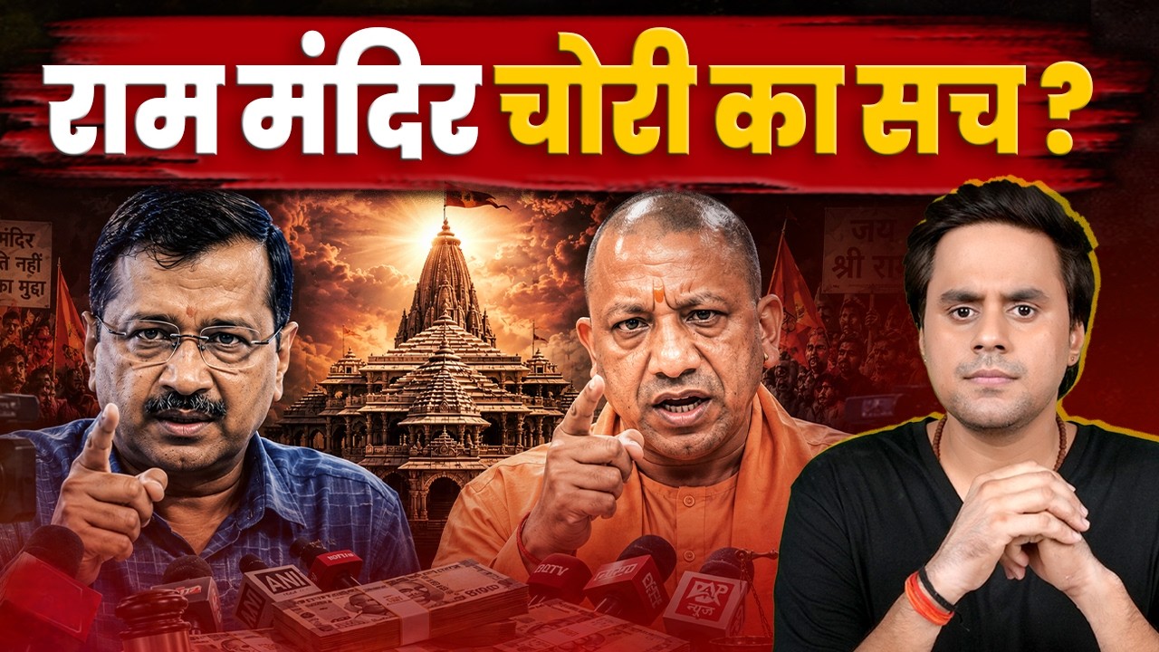 Ram Mandir Theft :  चोरों पर सरकार का Action चालू | Ayodhya | Yogi | @RJRaunac