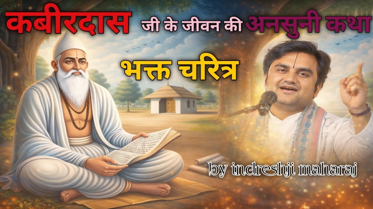 कबीरदास जी के जीवन की अनसुनी कथा |भक्त चरित्र| #indreshji #vaidiknarayangaur @BhaktiPath 