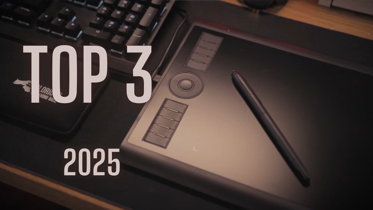 Les 3 Meilleures tablettes graphiques sans écran de 2025