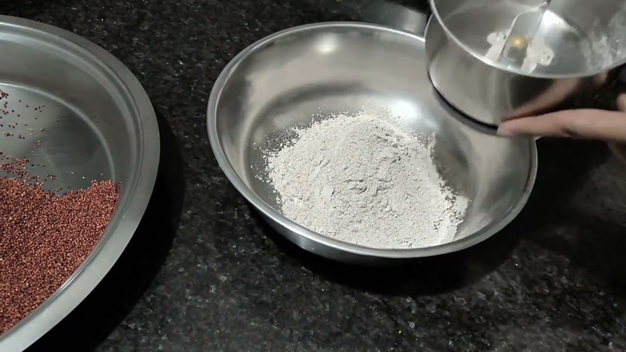 नाचणी सत्व बनवायची एकदम सोपी पद्धत... Nachani satv | Ragi malt | Nachani recipe for babies