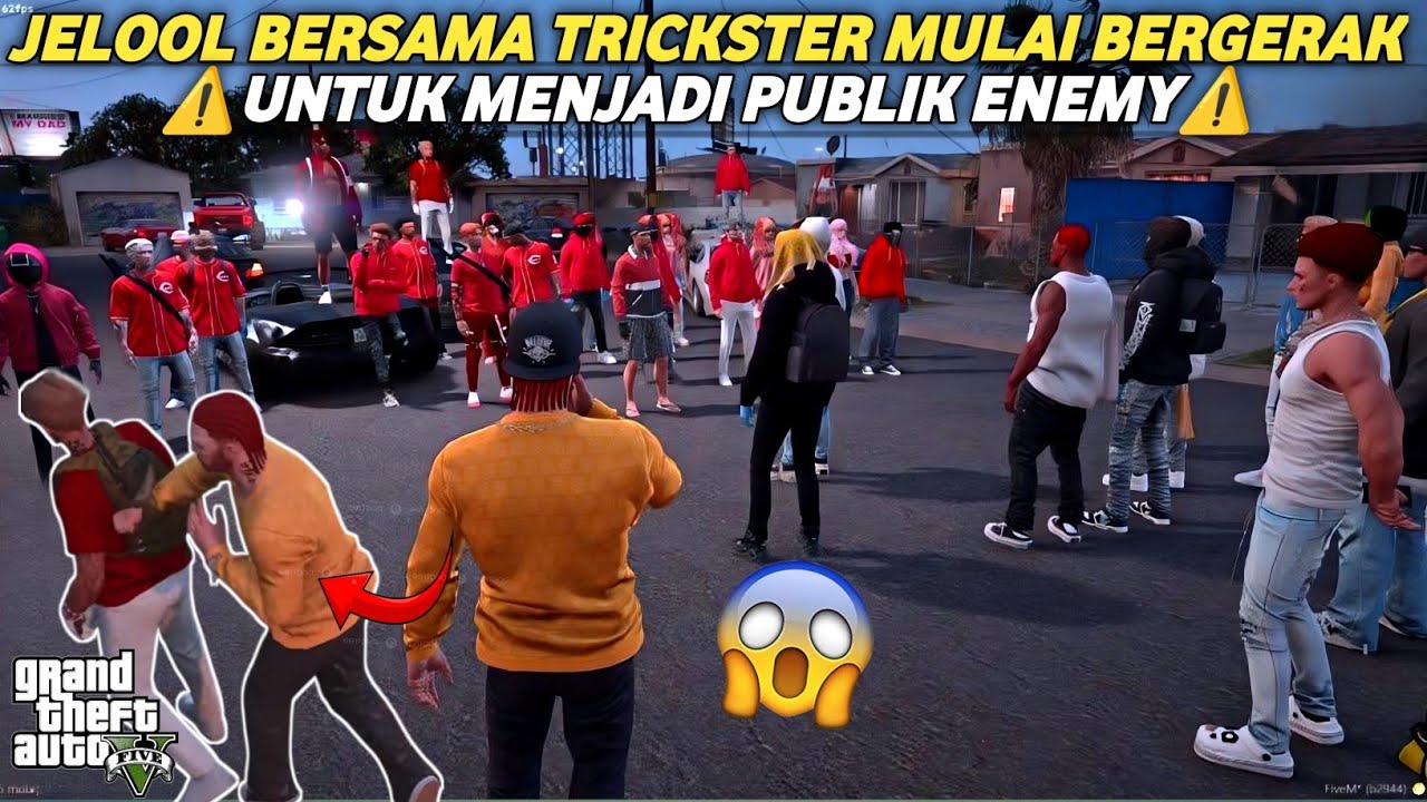 JELOOL W TRICKSTER MULAI BERGERAK UNTUK MENJADI PUBLIK ENEMY ‼️ | GTA 5 ROLEPLAY