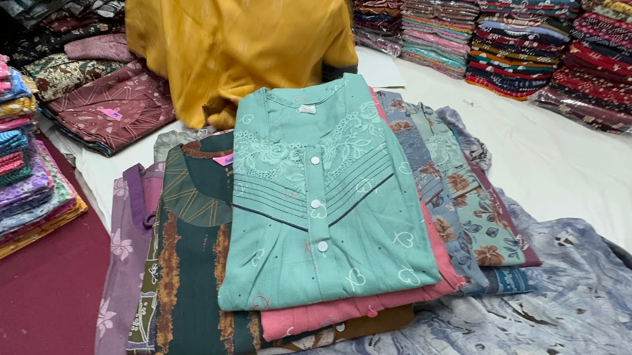 From 175/-🤩🚨Chickpet Bangalore wholesale Niighties online shopping and Courier Facility available‼️