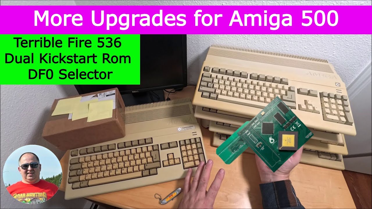 Upgrades for Commodore Amiga 500 Terrible Fire 536 Dual Kickstart Rom DF0 Selector