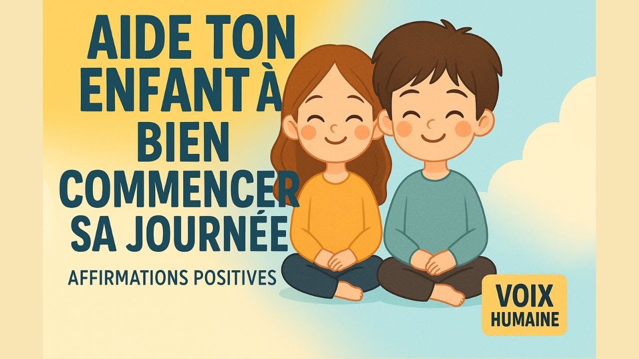10 MIN d’Affirmations Positives 🌈 Enfants Heureux