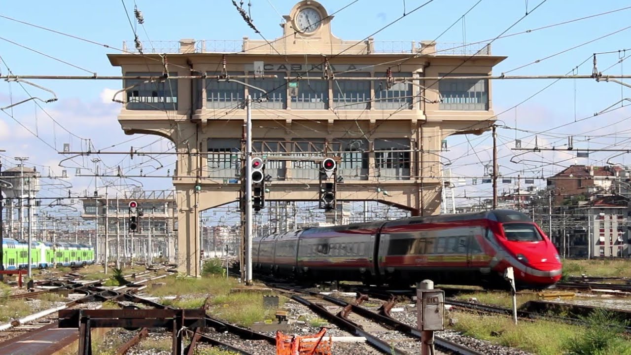 Pociągi Milano Centralne, Freciarossa, Coradia, Italo, Rock, Trenitalia, Intercity, Trenord, Flirt