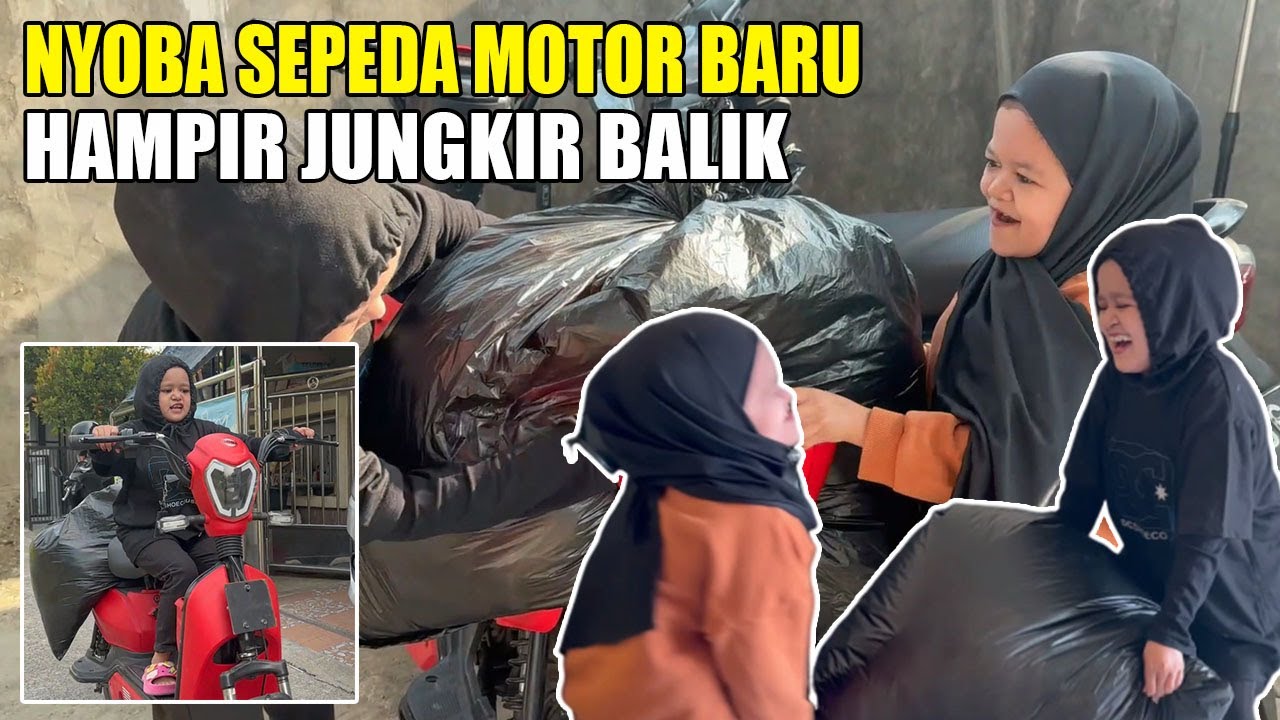 UNIK SEPEDA MOTOR BARU HAPIR JUNGKIR BALIK