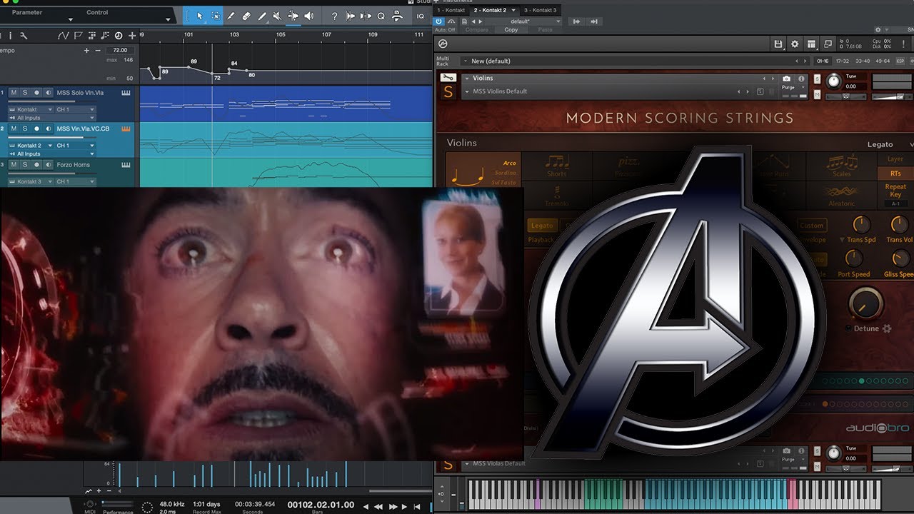 AVENGERS music: Iron Man takes a 
