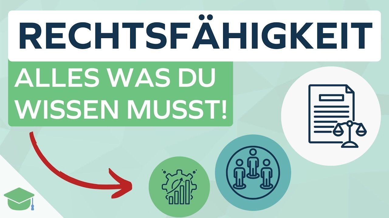 Rechtsfähigkeit einfach erklärt – Was sie bedeutet und wer sie hat!