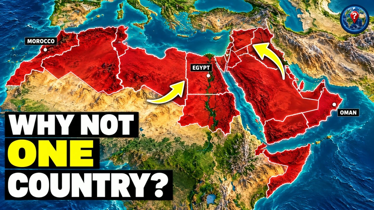 Why the Arab World Split Into 22 Countries