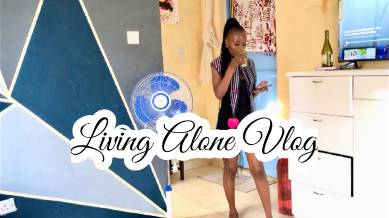 Living Alone in Kisumu Vlog! Clean with me, Shower routine, Come shopping with me + Grocery haul