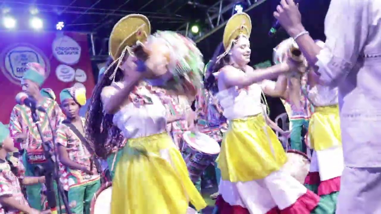 Baque Mirim da Nação do Maracatu Porto Rico noite dos tambores silenciosos 2025