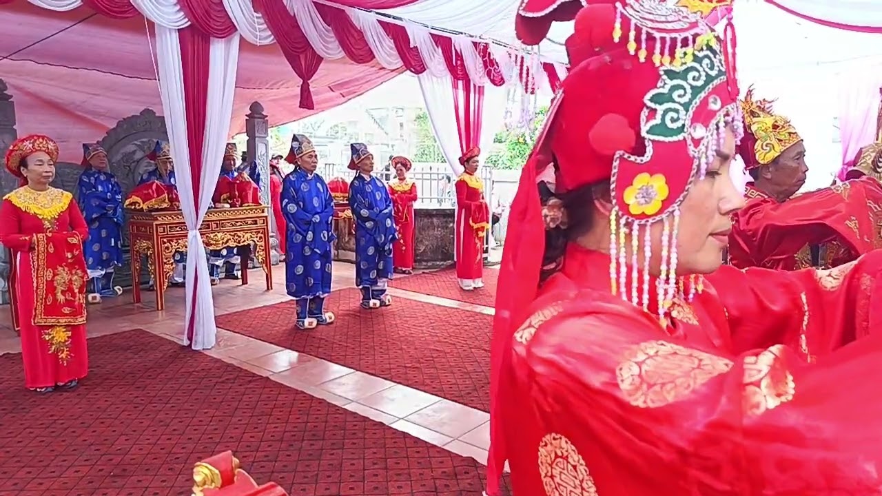 Lễ kỳ an tại cành trưởng họ Phạm Mạc Họ Phạm Mạc Giao Thủy