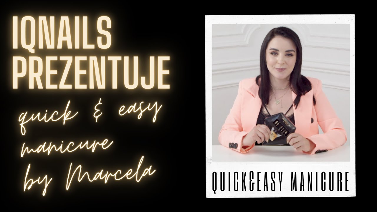 QUICK AND EASY MANICURE SET BY MARCELA - ZESTAW FREZÓW