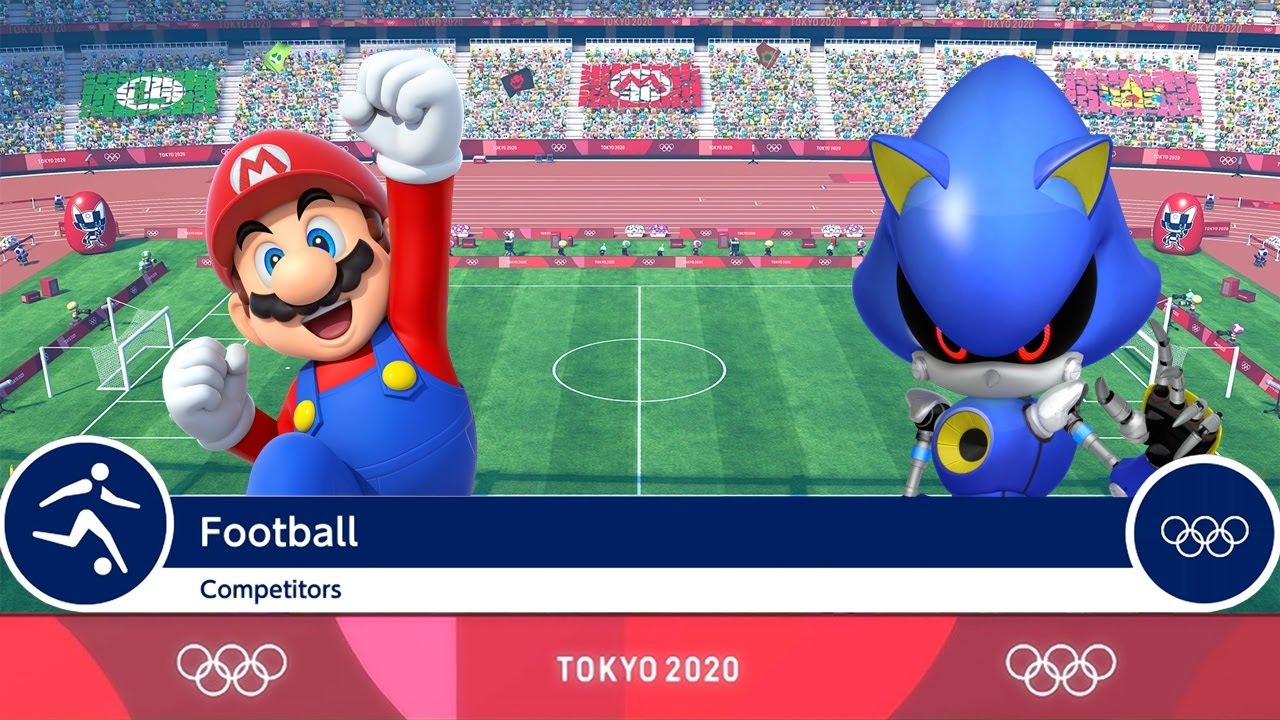 Mario & Sonic at the Tokyo 2020 Olympic Games - Mario/Sonic Vs. Metal Sonic/Shadow