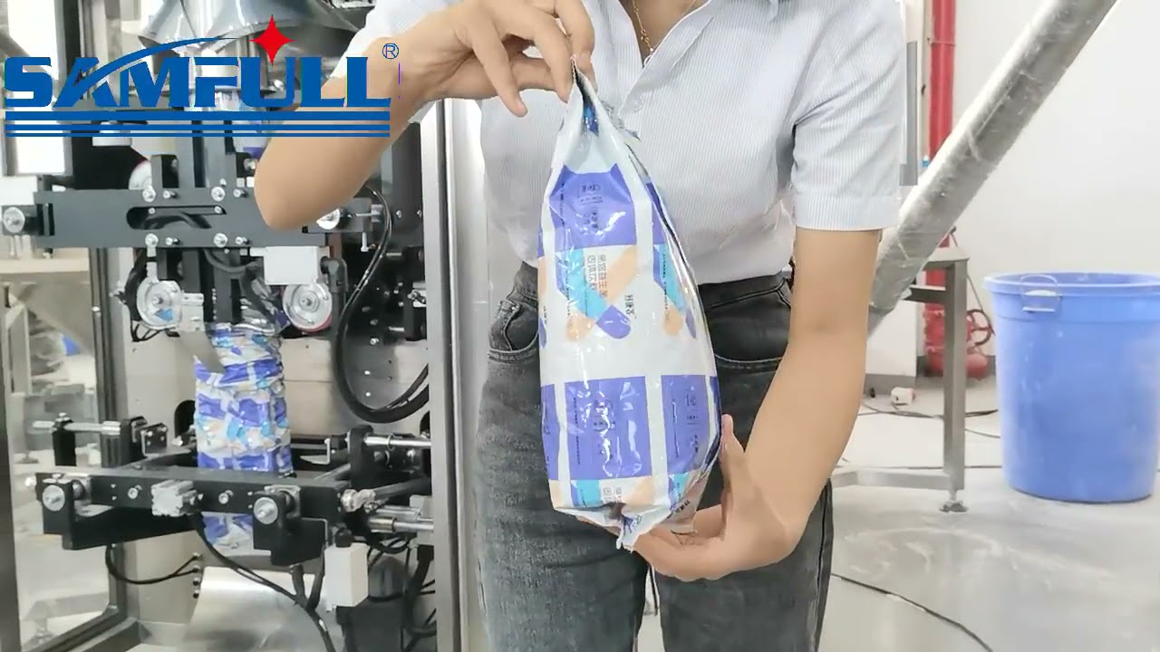 Samfull Packing machine 500gms 1Kg flour wheat flour pillow bag packing machine