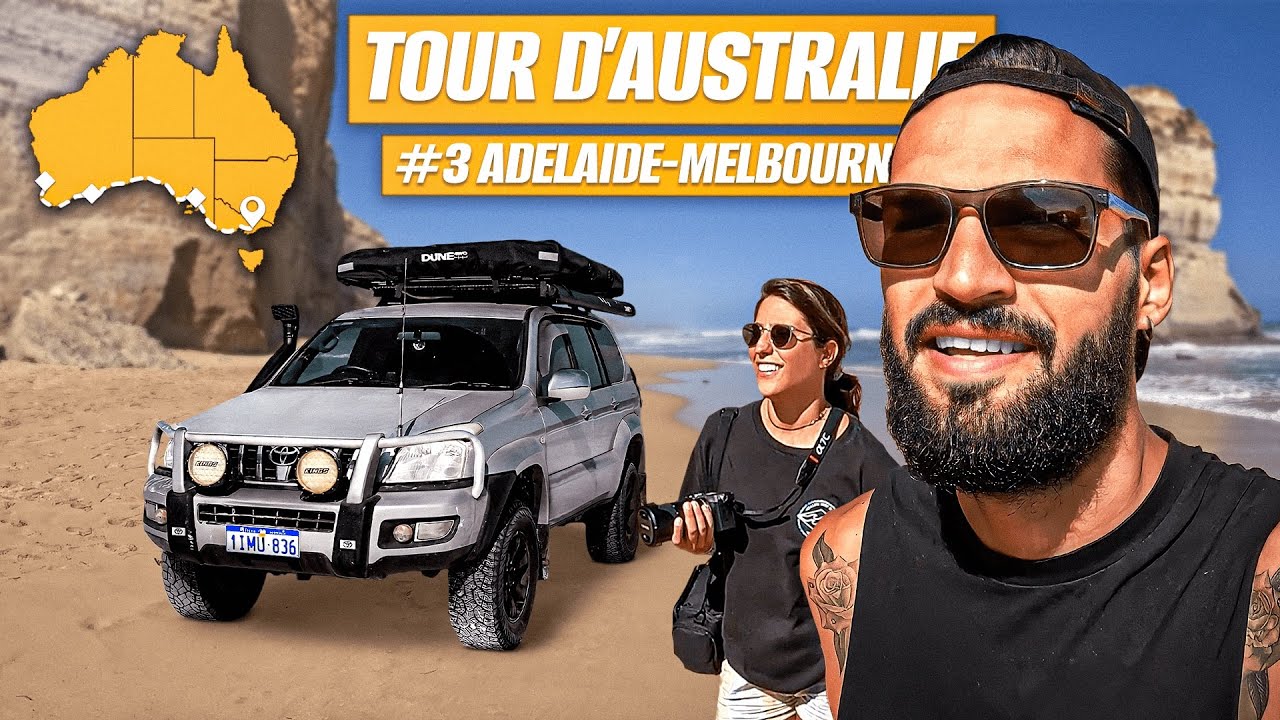 On a traversé la CÔTE SUD de l’Australie en 4x4 (road trip Adelaide-Melbourne)