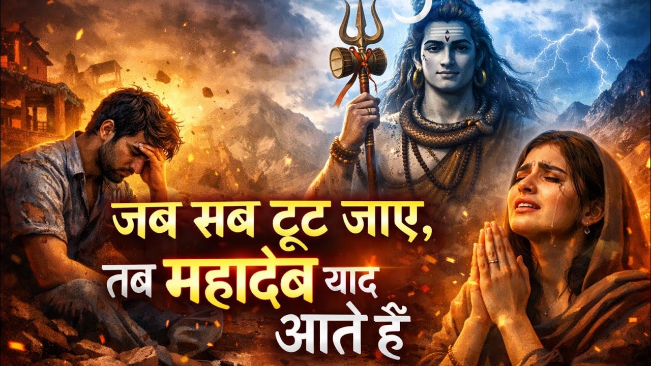 🔴 जब सब टूट जाए, तब महादेव याद आते हैं |#motivational kahani 2026,#divya sutra x